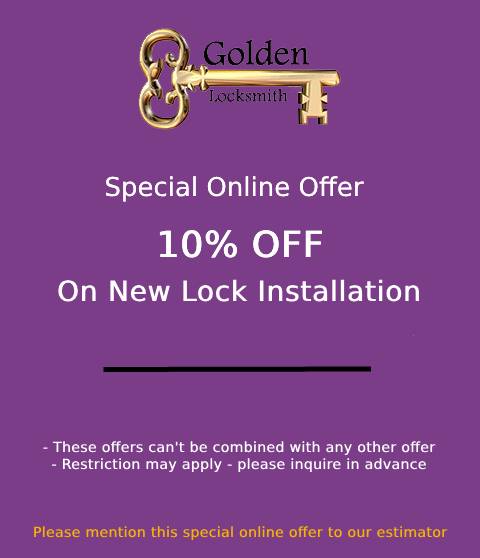 Golden Locksmith Offer