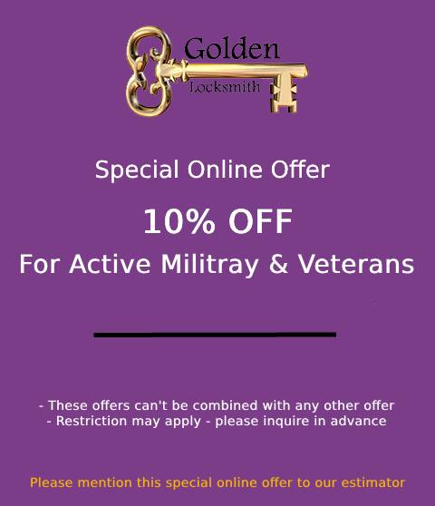 Golden Locksmith Offer